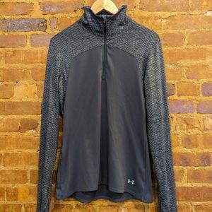 Under Armour Half Zip Long Sleeve Women's Large